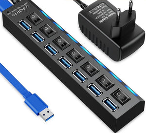 USB Hub 3.0 e 2.0.